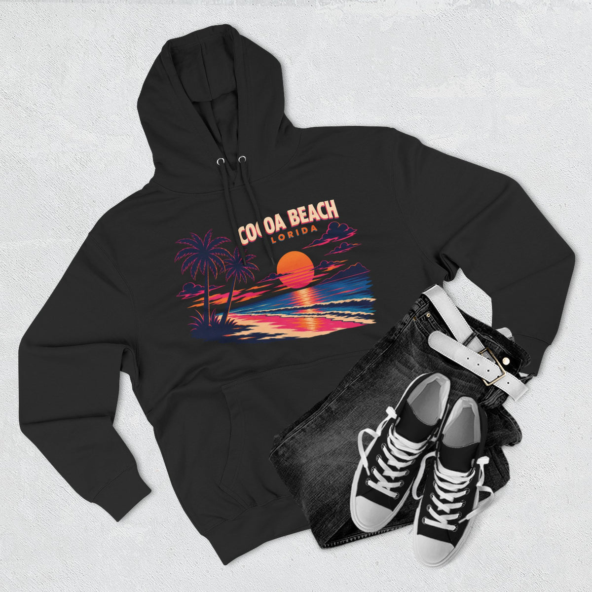 Space Coast Concepts Three-Panel Fleece Hoodie