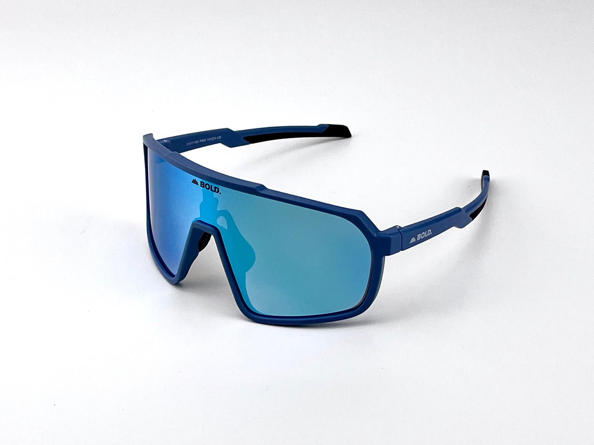 Boldouterwear BOLD Slayers photochromic sunglasses with sporty frame, suitable for MTB, skiing, and lifestyle use, in stylish design.