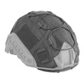 Signal & Steel tactical airsoft helmet cover with camouflage pattern for FAST helmets, providing concealment and protection.