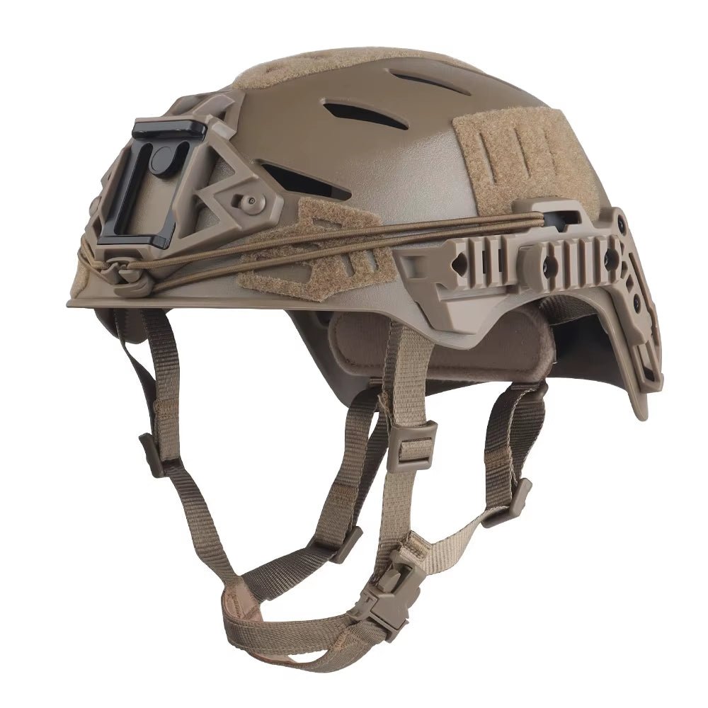 Signal & Steel Tactical Helmet 3.0 lightweight airsoft bump helmet with accessory rails and padded interior for protection.